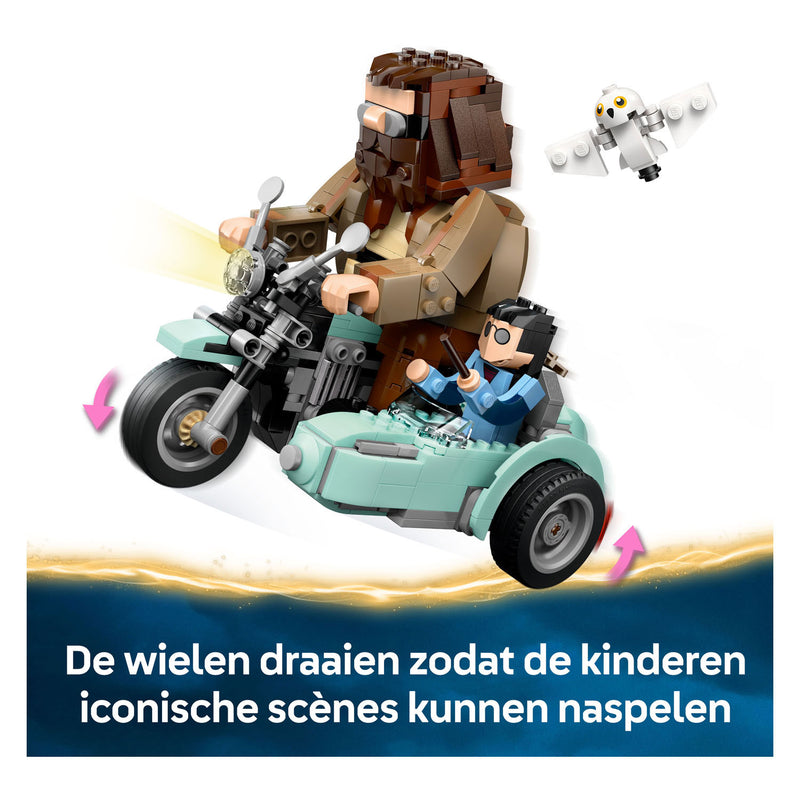 Afbeelding laden in galerijviewer, Lego harry potter 76443 hagrid en harry's rit op de motor