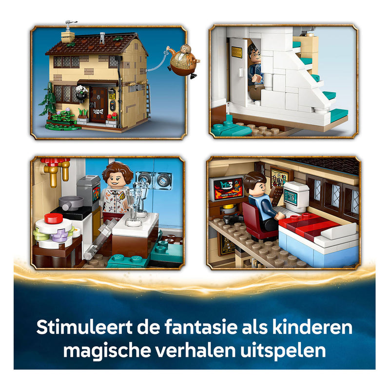 Afbeelding laden in galerijviewer, Lego harry potter - ligusterlaan: bezoek van tante margot constructiespeelgoed (76451)