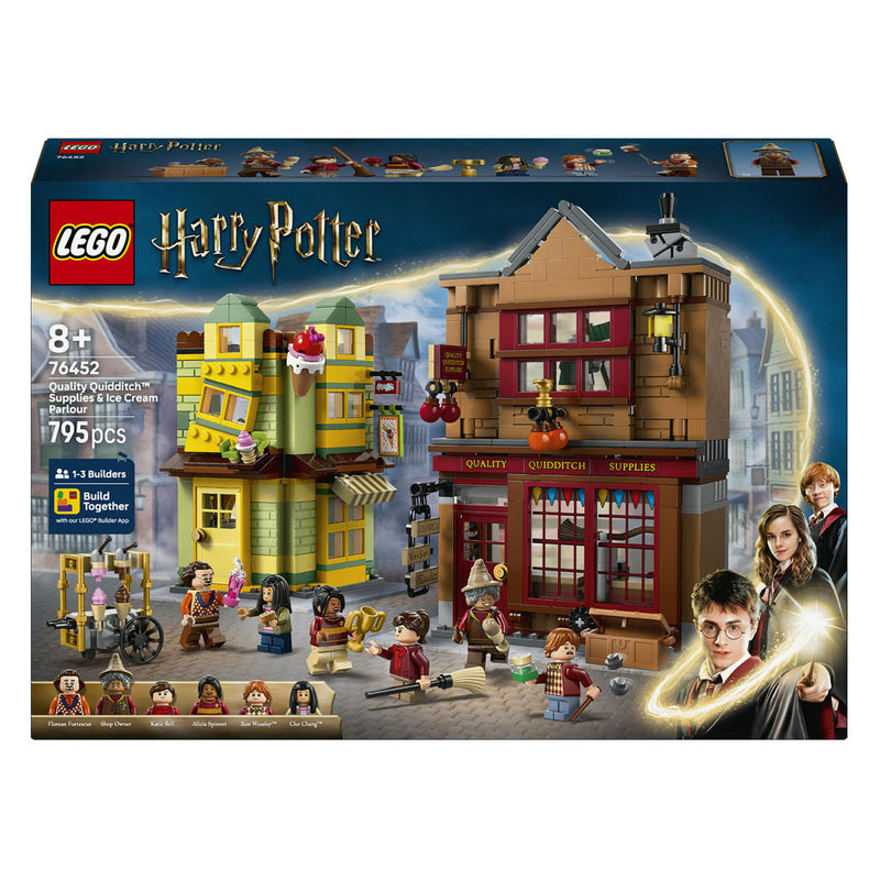 Afbeelding laden in galerijviewer, Lego harry potter zwik zwachtels zwerkbalpaleis en ijssalon set - 76452