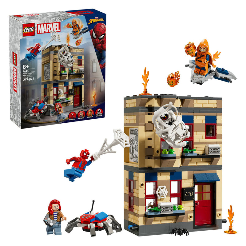 Afbeelding laden in galerijviewer, Lego marvel 76317 het appartement van peter parker