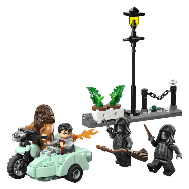 Afbeelding laden in galerijviewer, Lego harry potter tm 76459 hagrid en harry's ligusterlaan ontsnapping | 2 stuks
