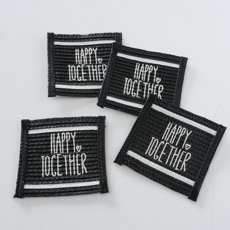 Afbeelding laden in galerijviewer, Boltze home onderzetterset stappo 10x10cm 4-delig