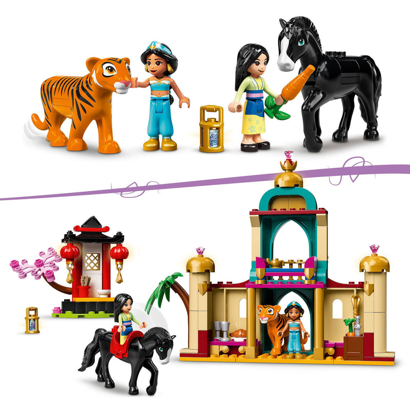 Afbeelding laden in galerijviewer, Lego disney prinses 43208 jasmines en mulans avontuur