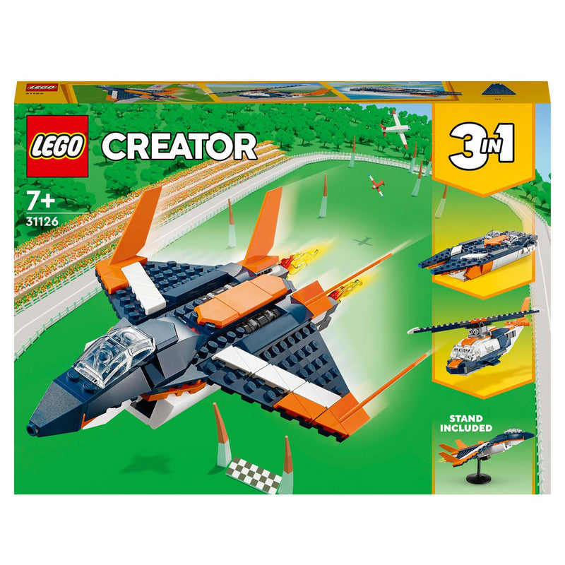 Afbeelding laden in galerijviewer, Lego LEGO Creator 31126 Supersonisch Straalvliegtuig