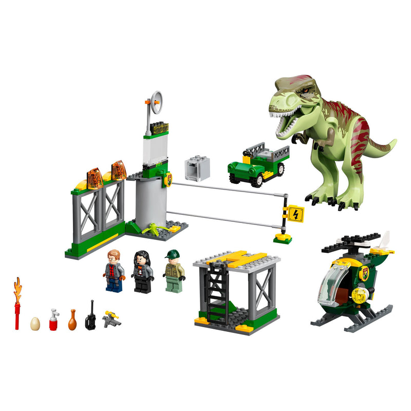 Afbeelding laden in galerijviewer, Lego LEGO Jurassic 76944 T-Rex Dinosaurus Ontsnapping