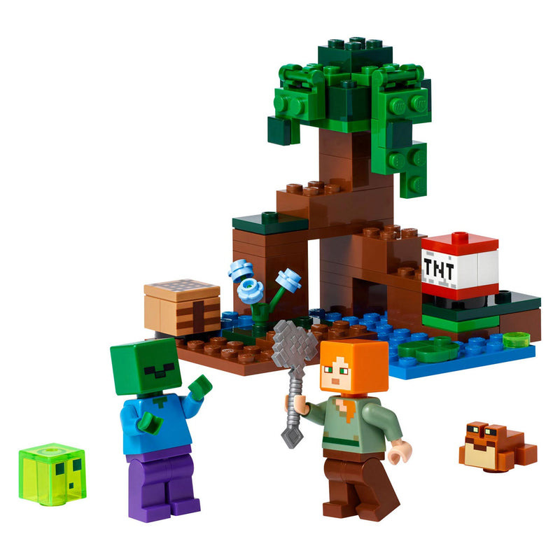 Afbeelding laden in galerijviewer, Lego LEGO Minecraft 21240 Het Moerasavontuur