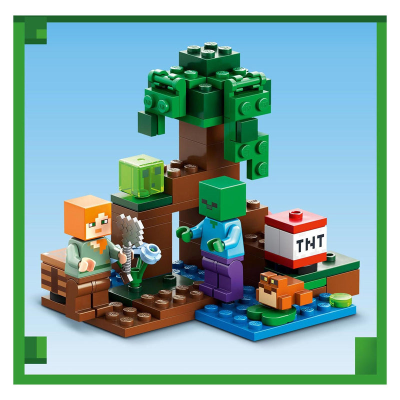 Afbeelding laden in galerijviewer, Lego LEGO Minecraft 21240 Het Moerasavontuur