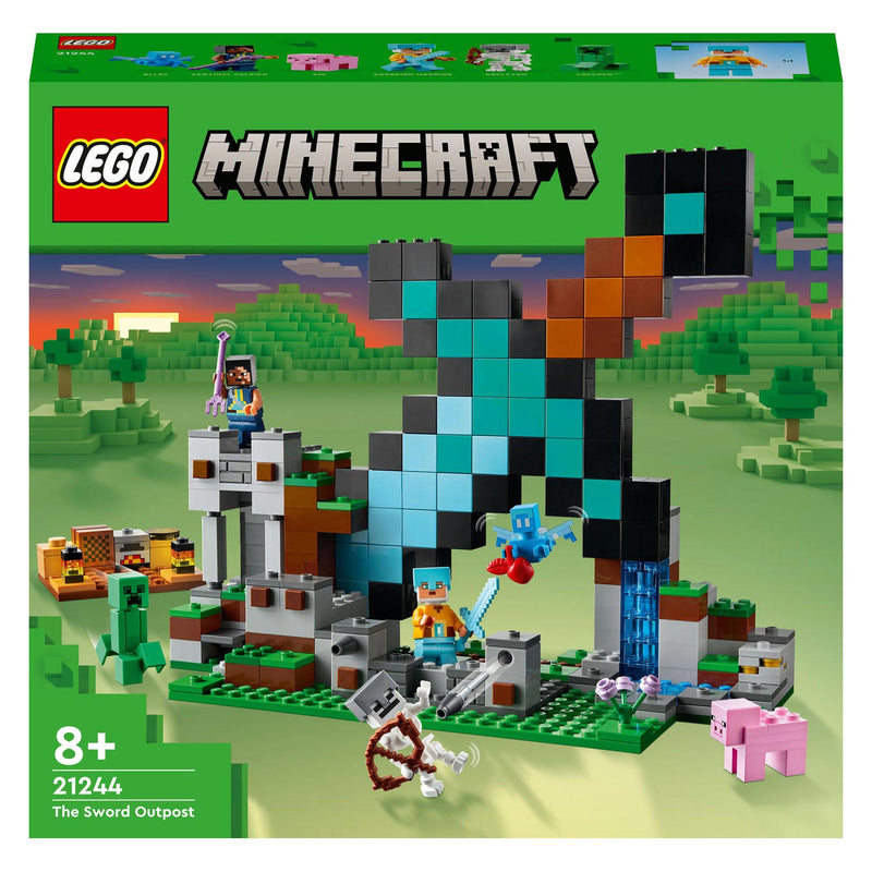 Afbeelding laden in galerijviewer, Lego LEGO Minecraft 21244 Uitvalbasis Zwaard