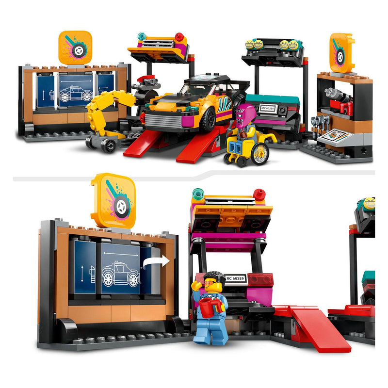 Afbeelding laden in galerijviewer, Lego LEGO City 60389 Garage voor Aanpasbare Auto's