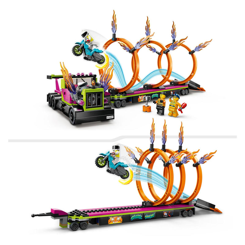 Afbeelding laden in galerijviewer, Lego LEGO City 60357 Stunttruck Ring of Fire-Uitdaging