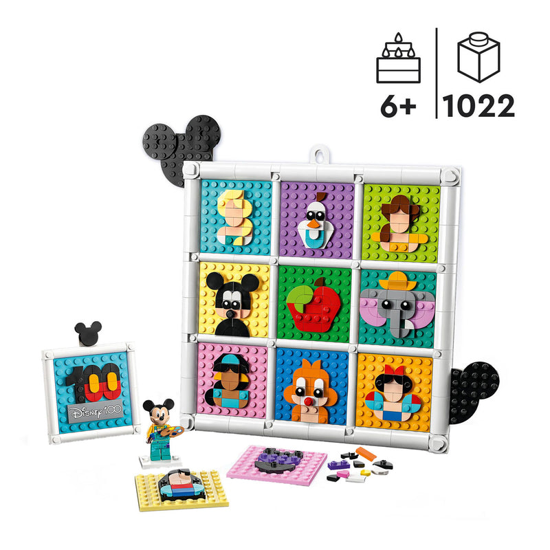 Afbeelding laden in galerijviewer, Lego disney - 100 jaar disney animatiefiguren constructiespeelgoed (43221)