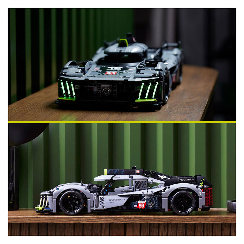 Afbeelding laden in galerijviewer, Lego technic 42156 peugeot 9x8 24 le mans hybrid hypercar auto