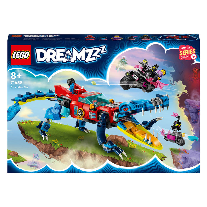 Afbeelding laden in galerijviewer, Lego LEGO DREAMZzz 71458 Krokodilauto