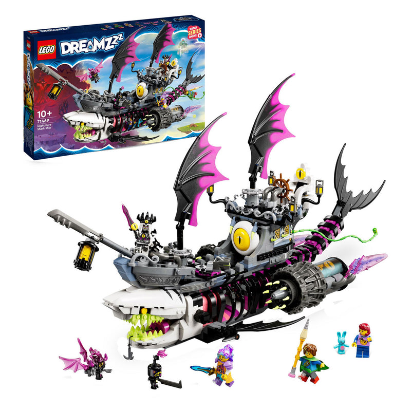 Afbeelding laden in galerijviewer, Lego LEGO DREAMZzz 71460 Nachtmerrie Haaienschip