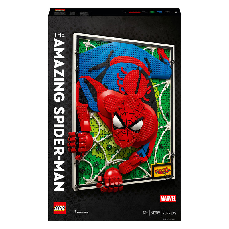Afbeelding laden in galerijviewer, Lego LEGO Art 31209 De Geweldige Spider-Man