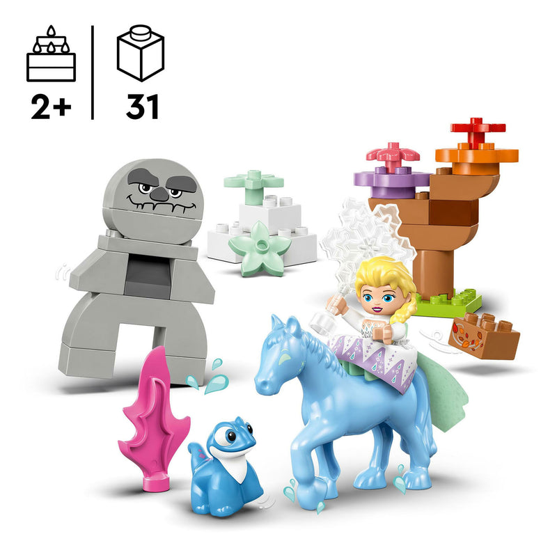 Afbeelding laden in galerijviewer, Lego duplo 10418 elsa en bruni in het betoverde bos