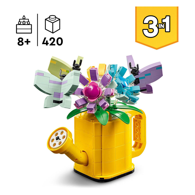 Afbeelding laden in galerijviewer, Lego creator 31149 bloemen in gieter