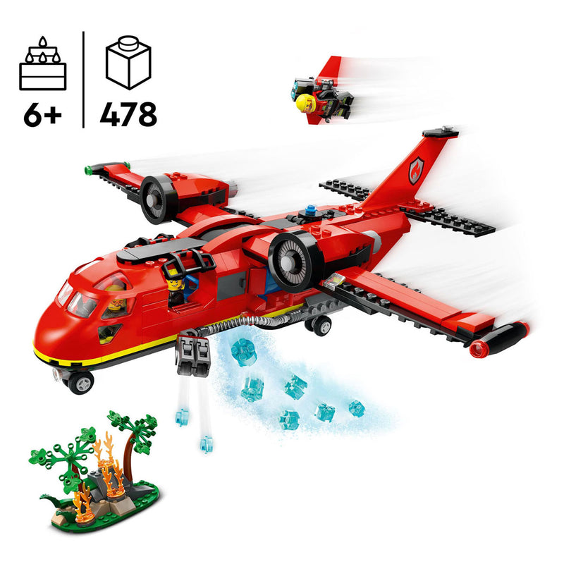 Afbeelding laden in galerijviewer, Lego LEGO City 60413 Brandweervliegtuig