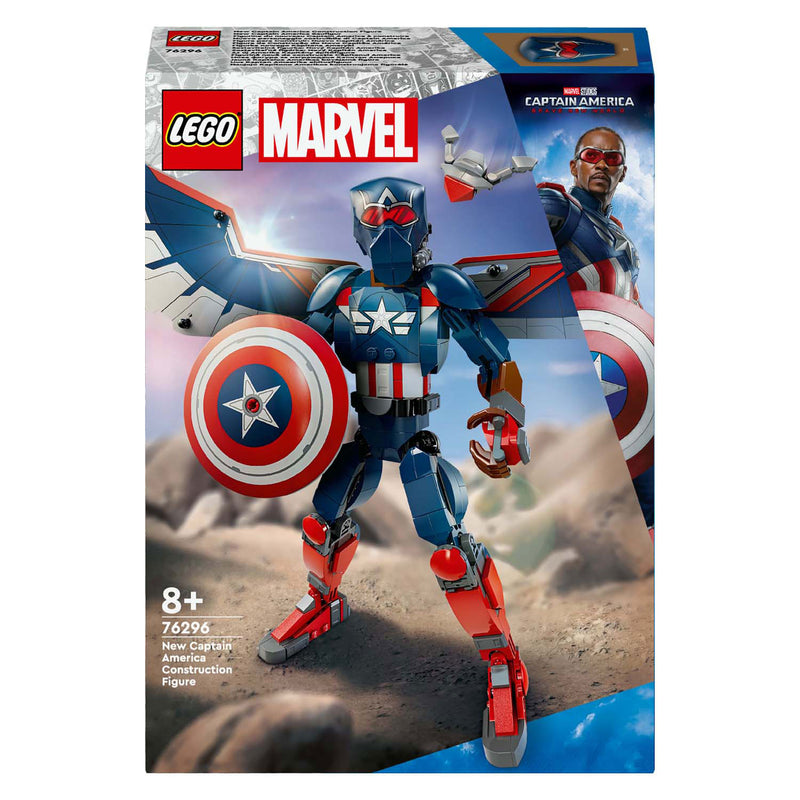 Afbeelding laden in galerijviewer, Lego marvel 76296 captain america bouwfiguur
