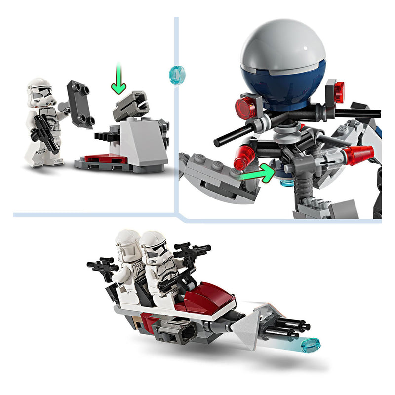 Afbeelding laden in galerijviewer, Lego star wars clone trooper™ battle droid™ battle pack - 75372