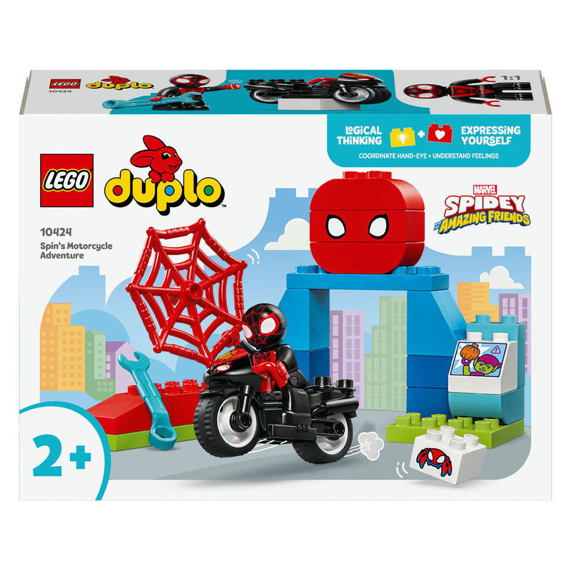 Afbeelding laden in galerijviewer, Lego duplo 10424 de motoravonturen van spin