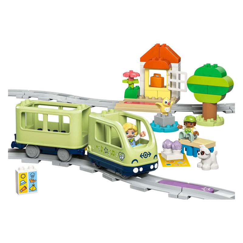 Afbeelding laden in galerijviewer, Lego duplo town 10427 interactieve avonturentrein