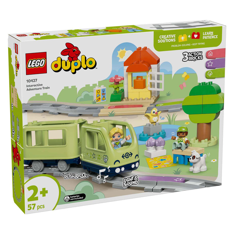Afbeelding laden in galerijviewer, Lego duplo town 10427 interactieve avonturentrein