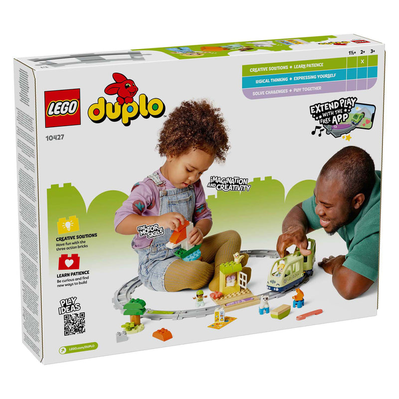 Afbeelding laden in galerijviewer, Lego duplo town 10427 interactieve avonturentrein