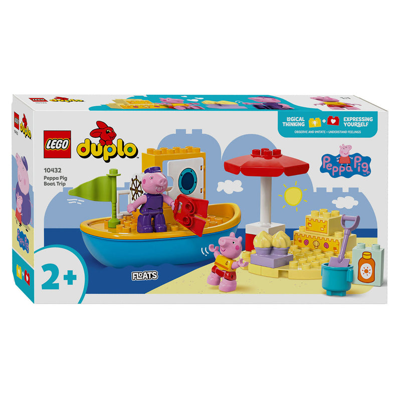Afbeelding laden in galerijviewer, Lego duplo 10432 peppa big bootreis
