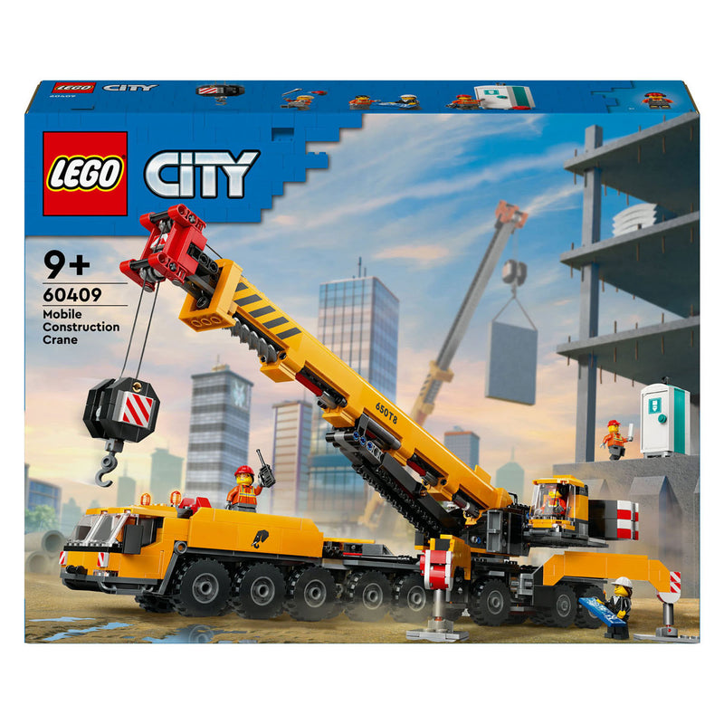 Afbeelding laden in galerijviewer, Lego city 60409 gele mobiele bouwkraan