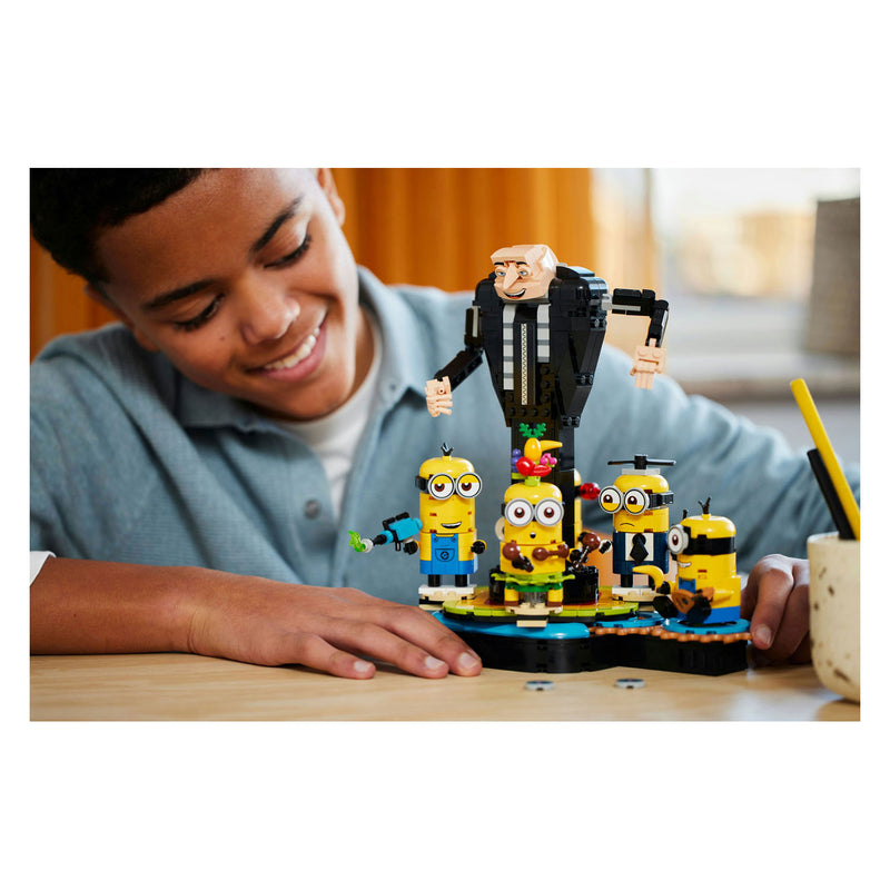 Afbeelding laden in galerijviewer, Lego despicable me 75582 bouwbare gru en minions