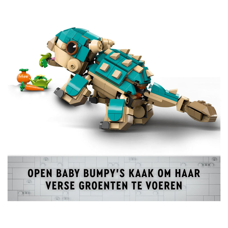 Afbeelding laden in galerijviewer, Lego jurassic world 76962 baby bumpy: ankylosaurus