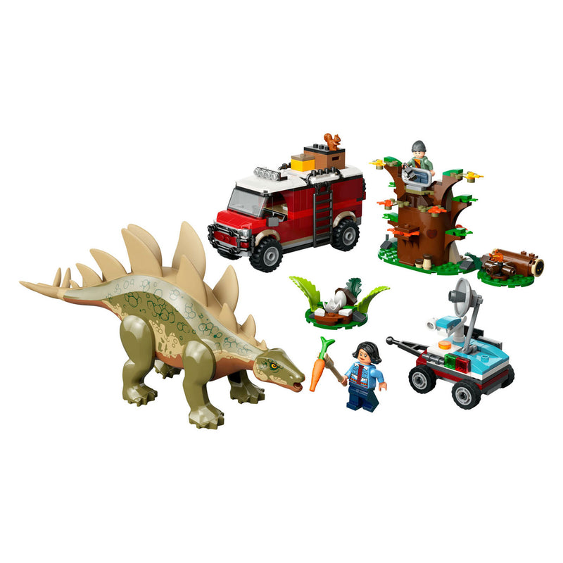 Afbeelding laden in galerijviewer, Lego jurassic world 76965 dinosaurusmissies: stegosaurus ontdekking
