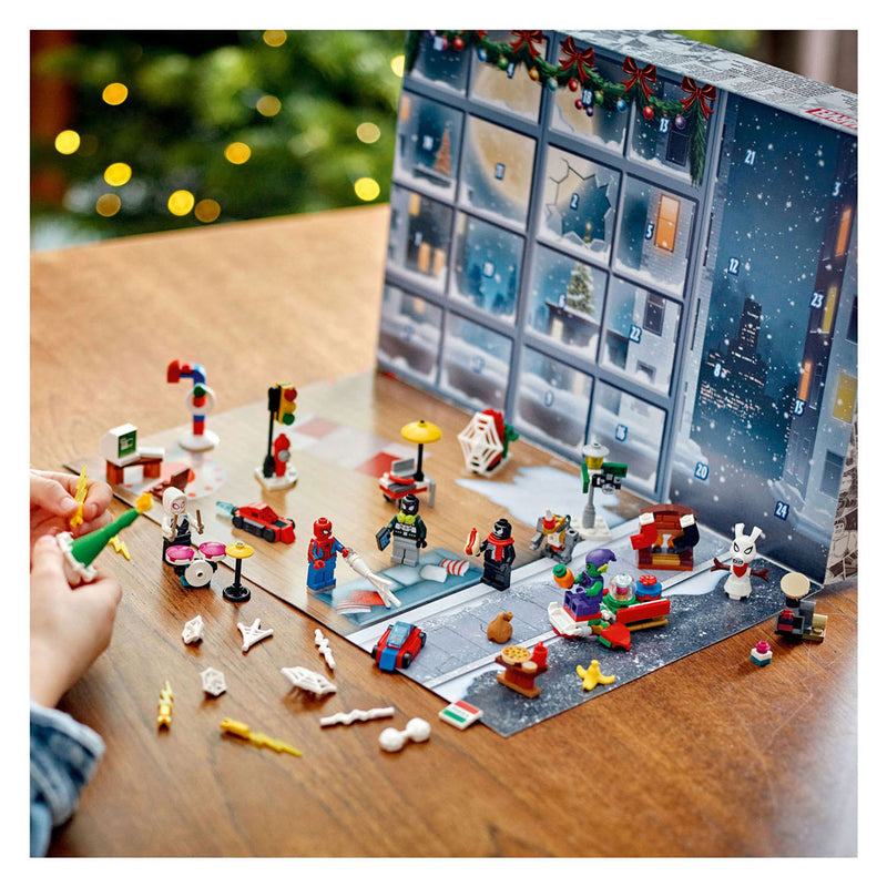 Afbeelding laden in galerijviewer, Lego super heroes 76293 spider-man adventkalender 2024