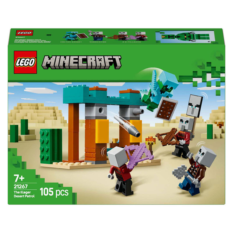 Afbeelding laden in galerijviewer, Lego minecraft de illagers in de woestijn gamingset voor kinderen - 21267