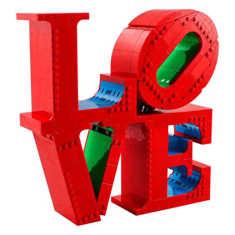Afbeelding laden in galerijviewer, Lego art love woonaccessoire decoratie bouwpakket voor volwassenen, valentijnscadeau - 31214
