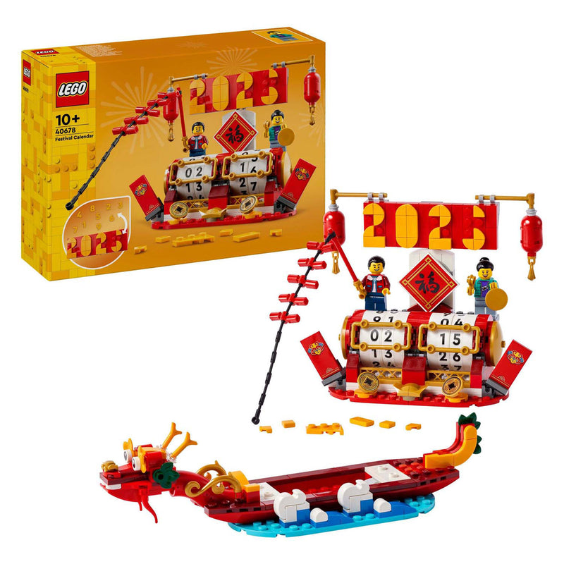 Afbeelding laden in galerijviewer, Lego iconic 40678 festivalkalender
