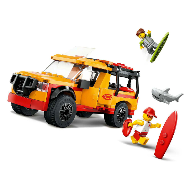 Afbeelding laden in galerijviewer, Lego city 60453 strandwacht reddingstruck