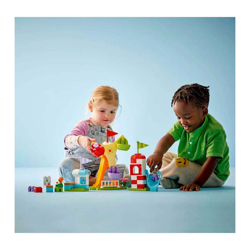 Afbeelding laden in galerijviewer, Lego duplo peppa big kermis montessori speelgoed voor peuters van 2 jaar en ouder 10453