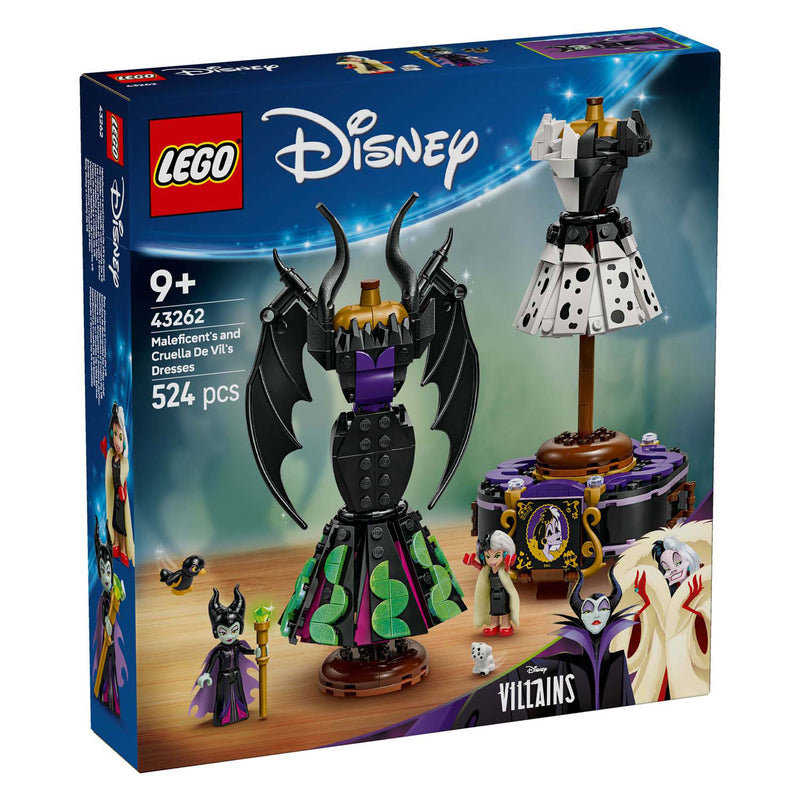 Afbeelding laden in galerijviewer, Lego ® disney villains - de jurken van maleficent en cruella de vil - 43262