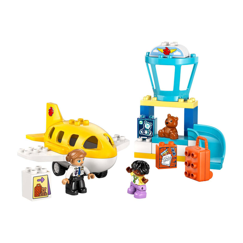 Afbeelding laden in galerijviewer, Lego duplo voor het eerst op het vliegveld educatief speelgoed voor peuters 10443