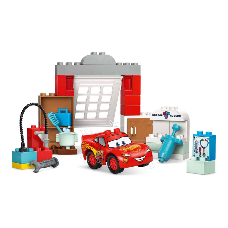 Afbeelding laden in galerijviewer, Lego duplo 10456 mcqueens bezoek aan docs garage