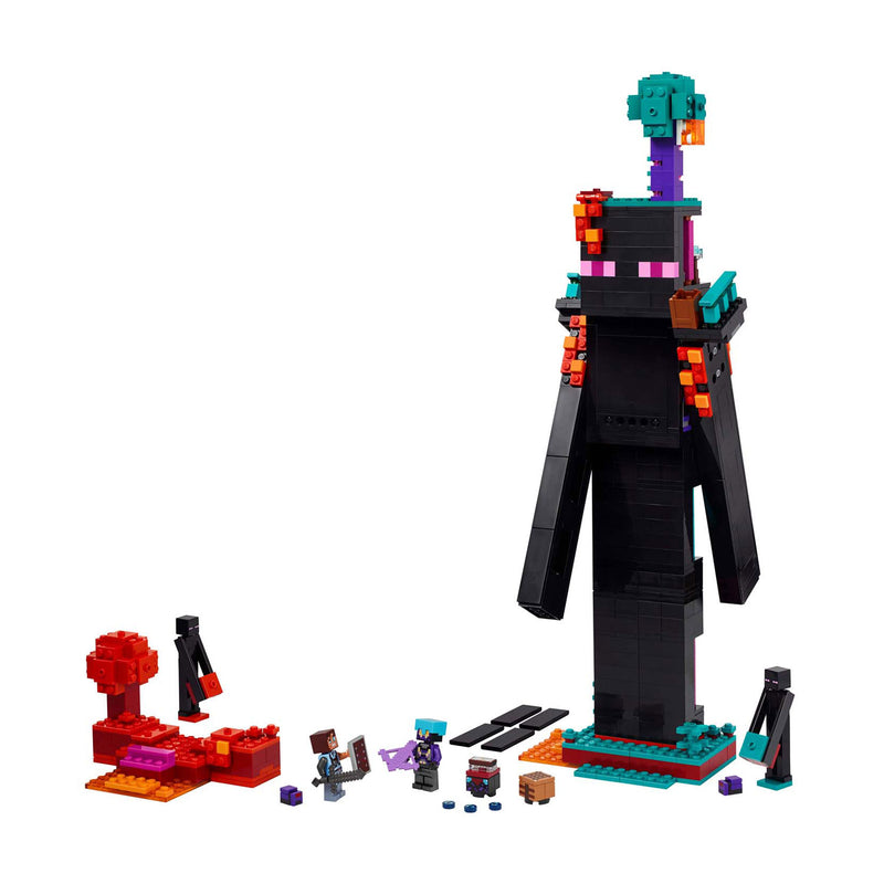 Afbeelding laden in galerijviewer, Lego minecraft 2in1 de enderman toren speelgoed voor kinderen - 21279