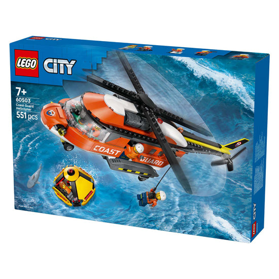 Afbeelding laden in galerijviewer, Lego city exploration 60503 kustwacht helikopter