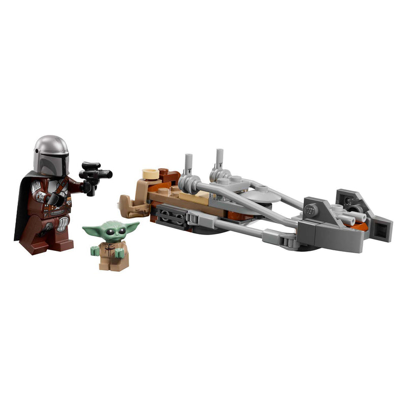 Afbeelding laden in galerijviewer, Lego star wars 75436 mandalorian en grogu's speederbike