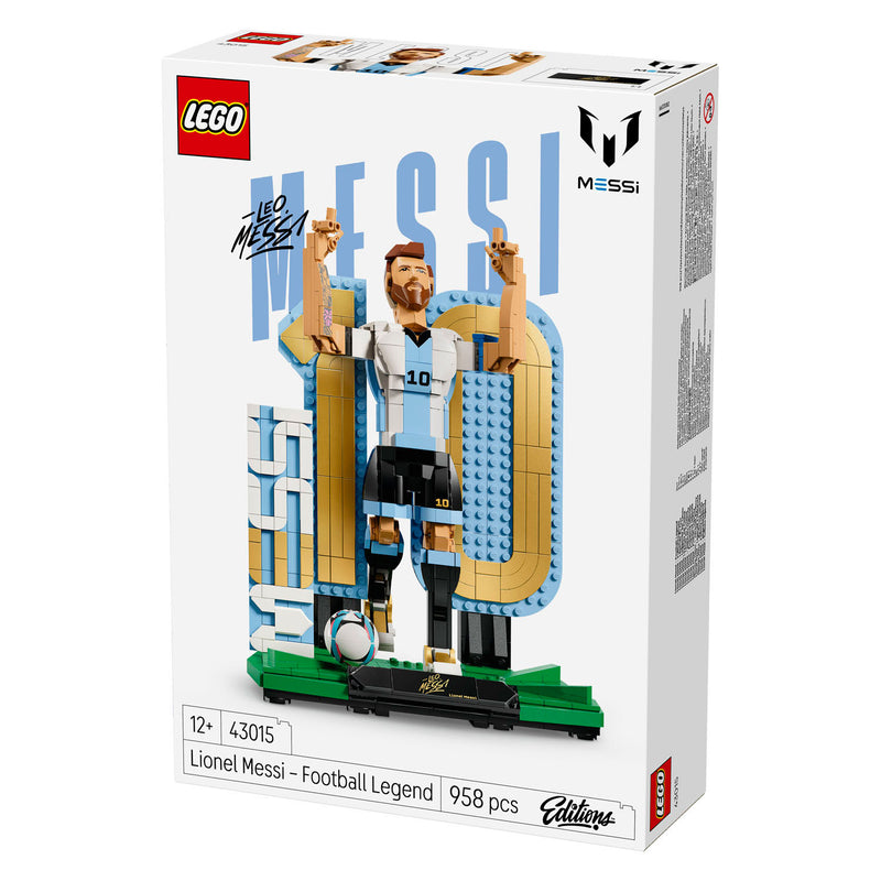 Afbeelding laden in galerijviewer, Lego editions lionel messi – voetballegende voetbal speelgoed voor kinderen - 43015