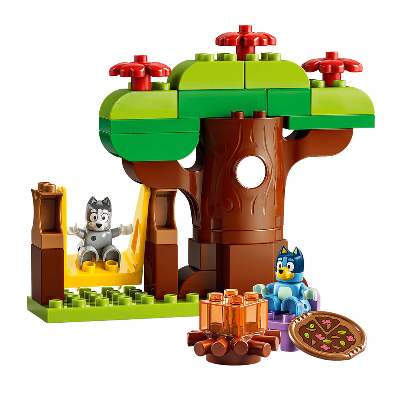 Afbeelding laden in galerijviewer, Lego duplo bluey pizzameisjes met muffin en bluey educatief speelgoed voor peuters 10469