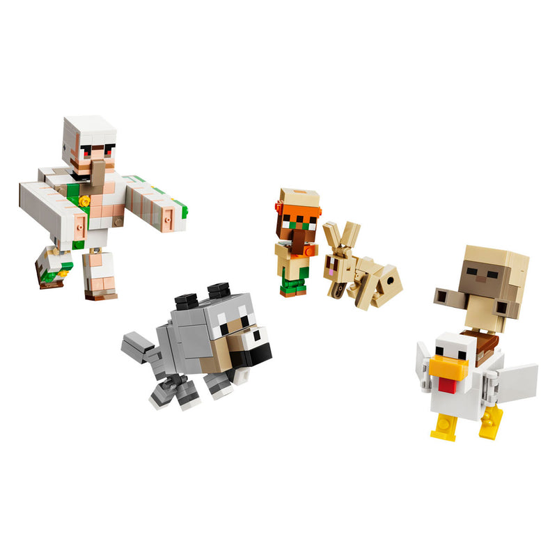 Afbeelding laden in galerijviewer, Lego minecraft kipberijder woestijnaanval speelgoed voor kinderen met personages 21592