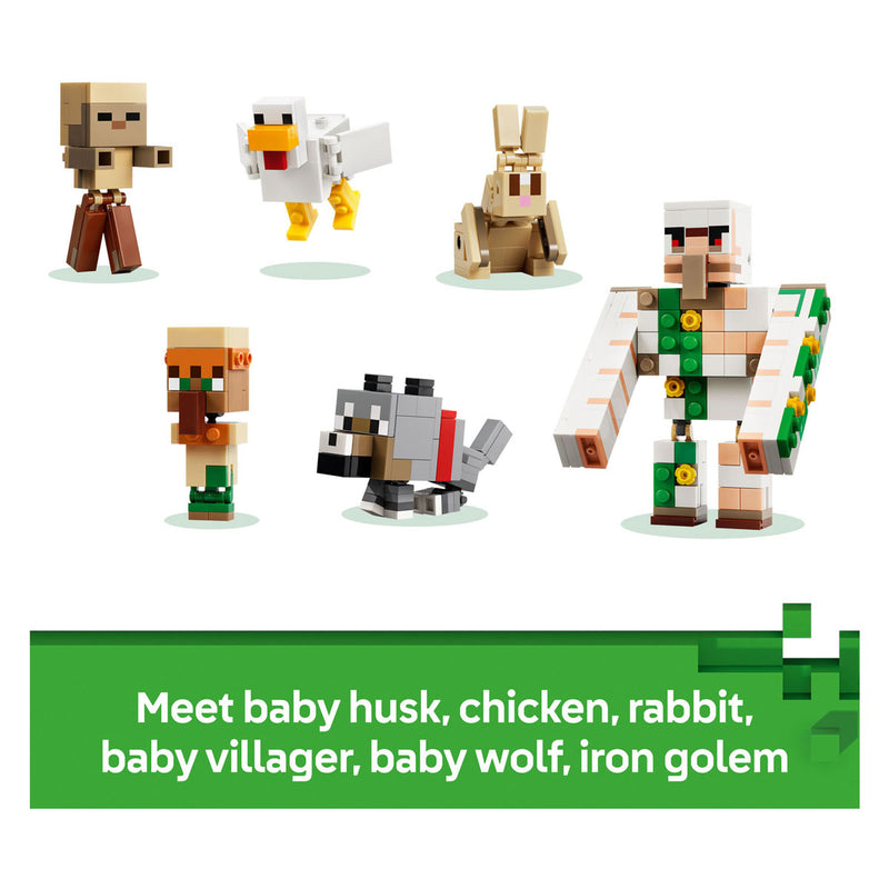 Afbeelding laden in galerijviewer, Lego minecraft kipberijder woestijnaanval speelgoed voor kinderen met personages 21592