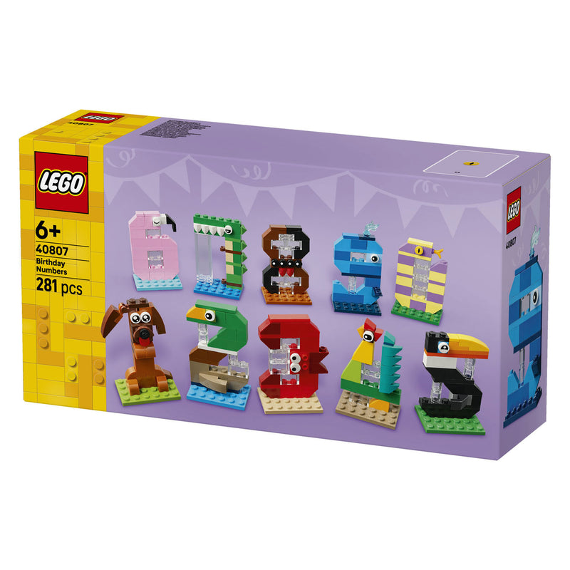 Afbeelding laden in galerijviewer, Lego classic 40807 - verjaardagscijfers